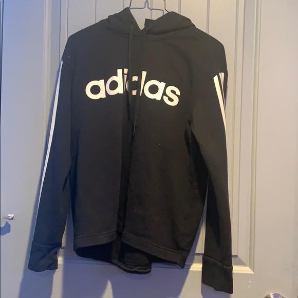 adidas Tops - black adidas sweatshirt